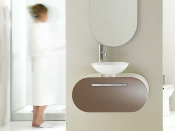 FLUX_US 3 - Wall-mounted vanity unit with drawers by LASA IDEA - view 2